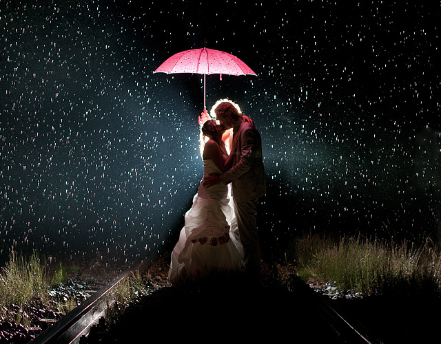 Rainy wedding by Mario Tarello