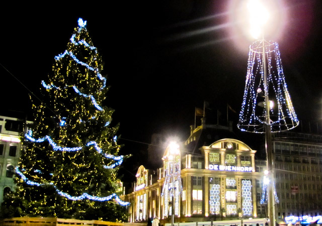 Amsterdam in Christmas style by Addik Zwiers