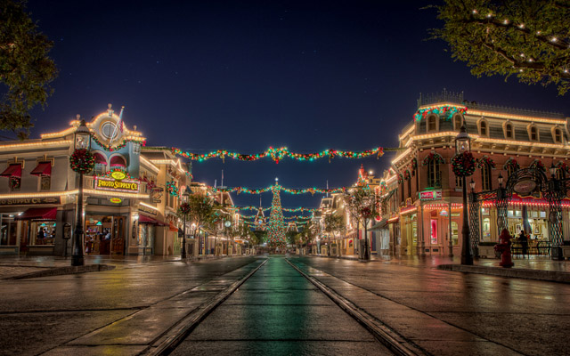 Main Street Christmas by  Justin Brown