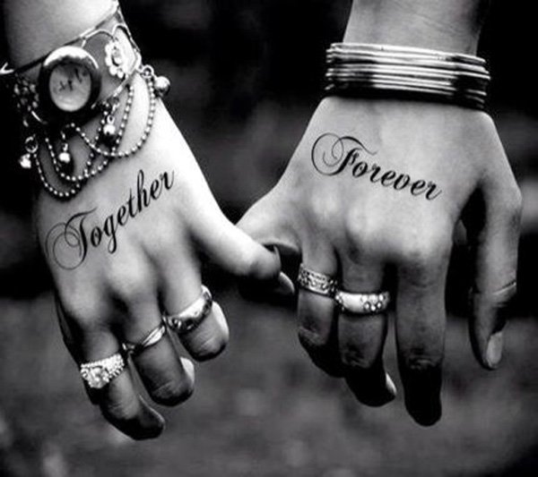 Amazing Photographs Of Couple Tattoos | Incredible Snaps